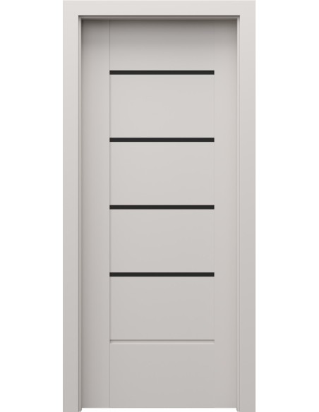 PORTA VERTE PREMIUM MODEL E.4 Z CZARNĄ SZYBĄ