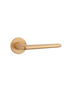 KLAMKA APRILE LIRA ROZETA R SUPER SLIM 5MM KG - ZŁOTY MATOWY