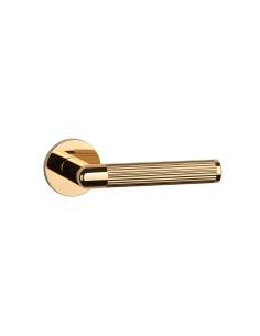 KLAMKA APRILE LOBELIA ROZETA R SUPER SLIM 5MM LG - ZŁOTY POLEROWANY