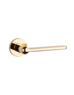 KLAMKA APRILE LORENZA ROZETA R SLIM 7MM LG - ZŁOTY POLEROWANY