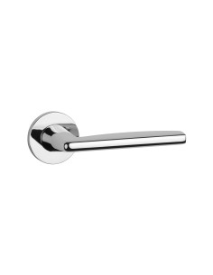 KLAMKA APRILE LUNA ROZETA R SLIM 7MM CP - CHROM POLEROWANY