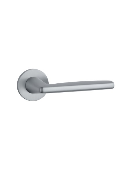 KLAMKA APRILE LUNA ROZETA R SLIM 7MM MSC - CHROM SATYNOWY