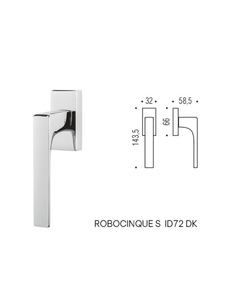 KLAMKA OKIENNA ROBOCINQUE S