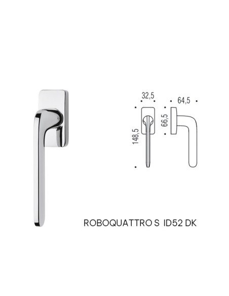 KLAMKA OKIENNA ROBOQUATTRO S