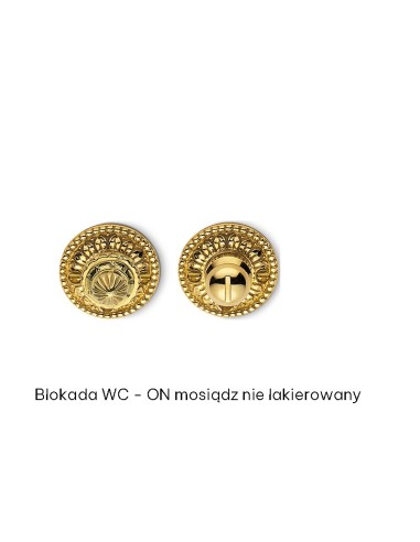 KLAMKA IMPERO — galeria źródłowa, inne wykończenie lub detal
