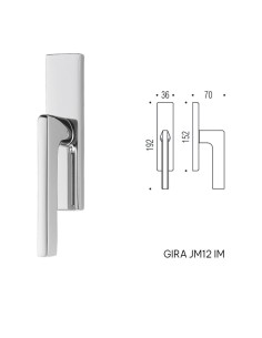 KLAMKA OKIENNA GIRA 2