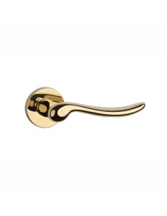 KLAMKA APRILE NERINA ROZETA R SLIM 7MM LG PVD - ZŁOTY POLEROWANY PVD