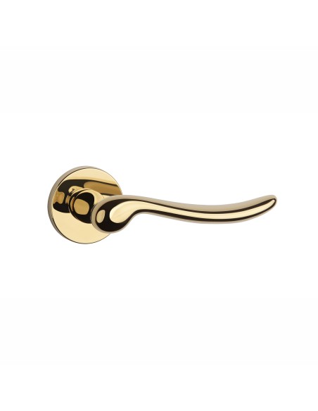 KLAMKA APRILE NERINA ROZETA R SLIM 7MM LG PVD - ZŁOTY POLEROWANY PVD