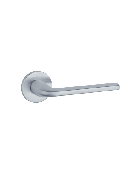KLAMKA APRILE OLEANDRO ROZETA R SLIM 7MM MSC - CHROM SATYNOWY