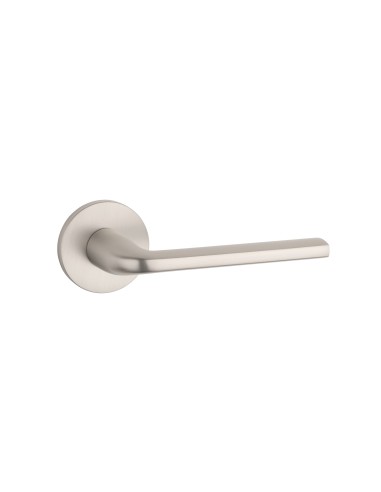 KLAMKA APRILE OLEANDRO ROZETA R SLIM 7MM MSN - NIKIEL
