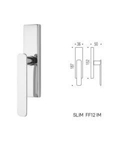 KLAMKA OKIENNA SLIM 2