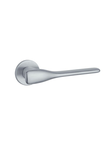 KLAMKA APRILE ORCHIDE ROZETA R SLIM 7MM SC - CHROM SATYNOWY