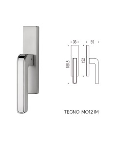 KLAMKA OKIENNA TECNO 2
