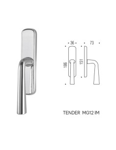 KLAMKA OKIENNA TENDER 2