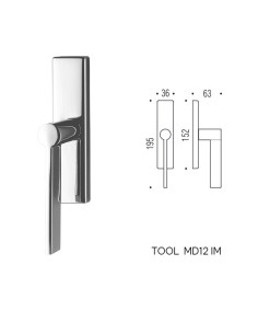 KLAMKA OKIENNA TOOL 2