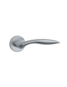 KLAMKA APRILE ROBINIA ROZETA R SLIM 7MM SC - CHROM SATYNOWY