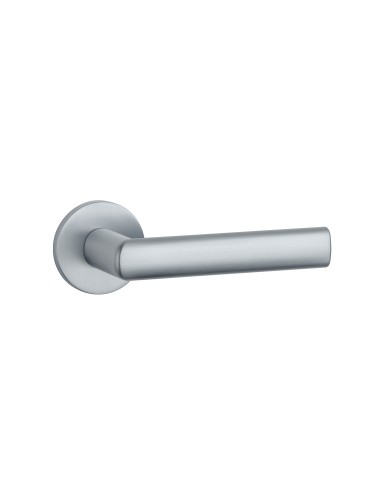 KLAMKA APRILE SILENA ROZETA R SLIM 7MM MSC - CHROM SATYNOWY