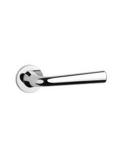 KLAMKA APRILE TULIPA ROZETA R SLIM 7MM LC - CHROM POLEROWANY