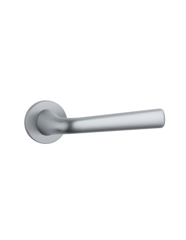 KLAMKA APRILE TULIPA ROZETA R SLIM 7MM SC - CHROM SATYNOWY