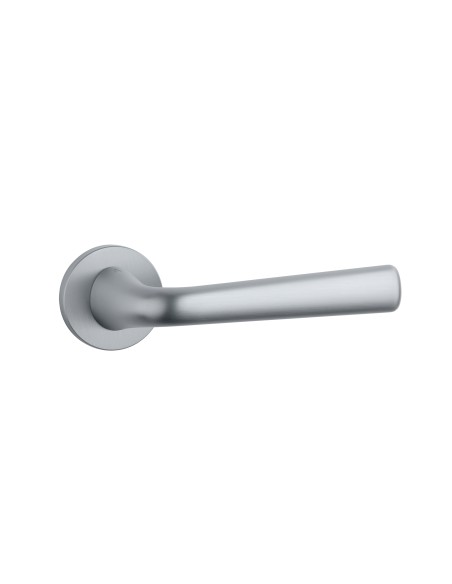 KLAMKA APRILE TULIPA ROZETA R SLIM 7MM SC - CHROM SATYNOWY