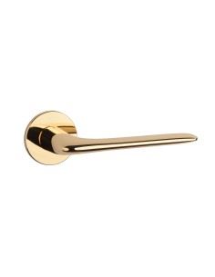 KLAMKA APRILE VIOLA ROZETA R SUPER SLIM 5MM LG - ZŁOTY POLEROWANY