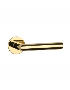 KLAMKA STERK OVAL 1750 ROZETA ULTRA SLIM 3MM GOLD PVD - ZŁOTY POLEROWANY PVD