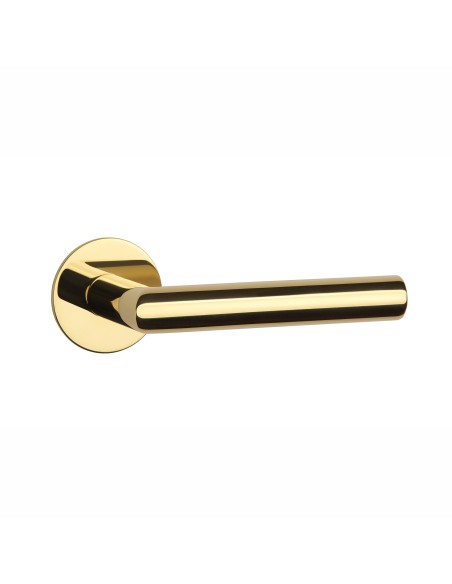 KLAMKA STERK OVAL 1750 ROZETA ULTRA SLIM 3MM GOLD PVD - ZŁOTY POLEROWANY PVD