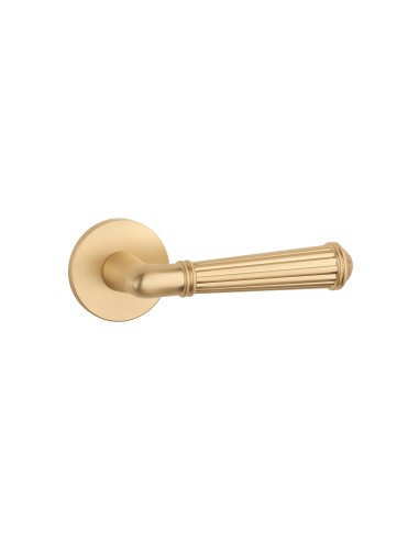 KLAMKA STILE ARIDA ROZETA R SLIM 7MM GOLD SATIN - ZŁOTY MATOWY