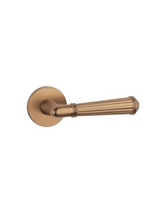 KLAMKA STILE ARIDA ROZETA R SLIM 7MM LIGHT BROWN - JASNY BRĄZOWY