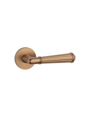 KLAMKA STILE ARIDA ROZETA R SLIM 7MM LIGHT BROWN - JASNY BRĄZOWY