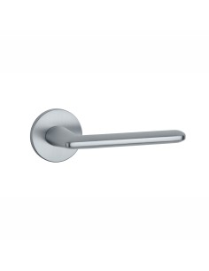 KLAMKA STILE AVA ROZETA R SLIM 7MM PSC - CHROM SATYNOWY