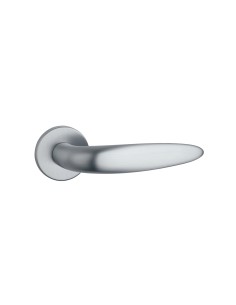 KLAMKA STILE ODA ROZETA R SLIM 7MM SC - CHROM SATYNOWY