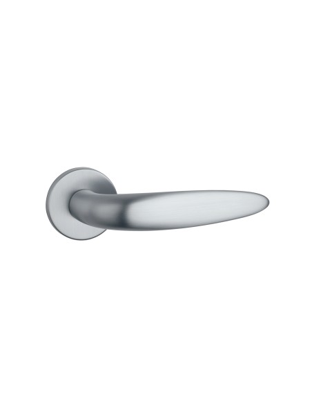 KLAMKA STILE ODA ROZETA R SLIM 7MM SC - CHROM SATYNOWY