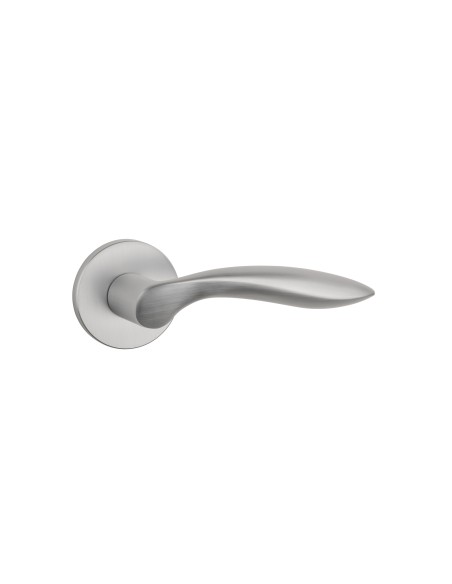 KLAMKA STILE PULIA ROZETA R SLIM 7MM PSC - CHROM SATYNOWY