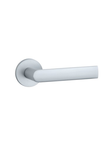 KLAMKA STILE REWA ROZETA R SLIM 7MM PSC - CHROM SATYNOWY
