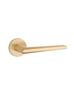 KLAMKA STILE SALTA ROZETA R SLIM 7MM GOLD SATIN - ZŁOTY MATOWY