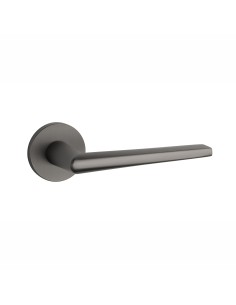 KLAMKA STILE SALTA ROZETA R SLIM 7MM MSB - TYTAN