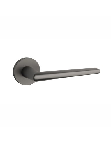 KLAMKA STILE SALTA ROZETA R SLIM 7MM MSB - TYTAN