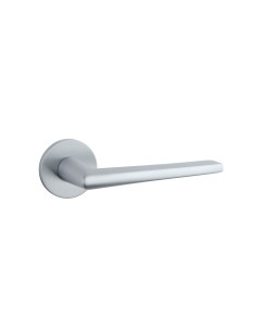 KLAMKA STILE SALTA ROZETA R SLIM 7MM PSC - CHROM SATYNOWY
