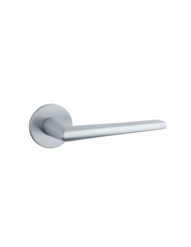 KLAMKA STILE SALTA ROZETA R SLIM 7MM PSC - CHROM SATYNOWY