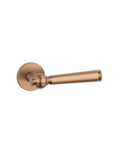KLAMKA STILE TUKA ROZETA R SLIM 7MM LIGHT BROWN - JASNY BRĄZOWY