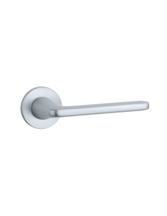 KLAMKA STILE UTA ROZETA R SLIM 7MM PSC - CHROM SATYNOWY