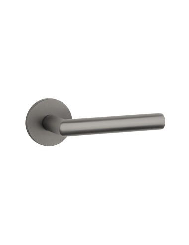 KLAMKA STILE YUZA ROZETA R SLIM 7MM MSB - TYTAN