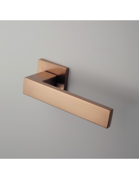 KLAMKA APRILE PINA ROZETA Q SLIM 7MM PN PVD - MIEDZIANY PVD