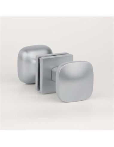 KLAMKA APRILE PINA ROZETA Q SLIM 7MM SC - CHROM SATYNOWY