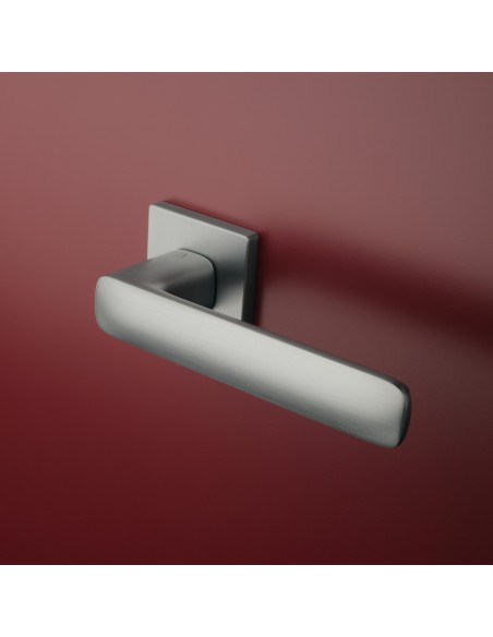 KLAMKA APRILE STELLA ROZETA Q SLIM 7MM SC - CHROM SATYNOWY