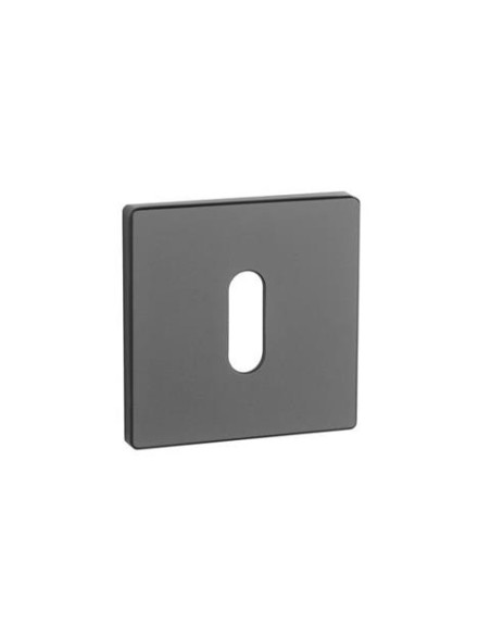KLAMKA APRILE TILIA ROZETA Q SUPER SLIM 5MM BK - CZARNY MATOWY