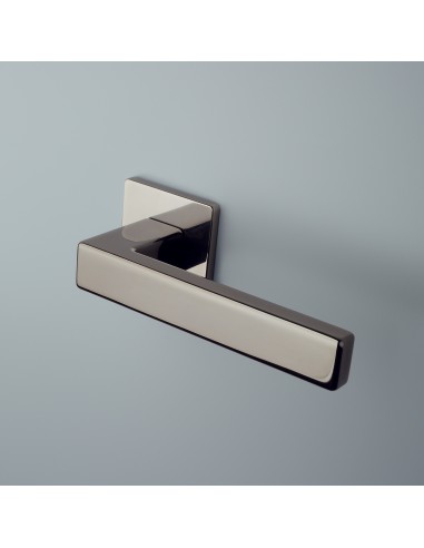 KLAMKA APRILE TILIA ROZETA Q SUPER SLIM 5MM US PVD - ANTRACYT POLEROWANY PVD