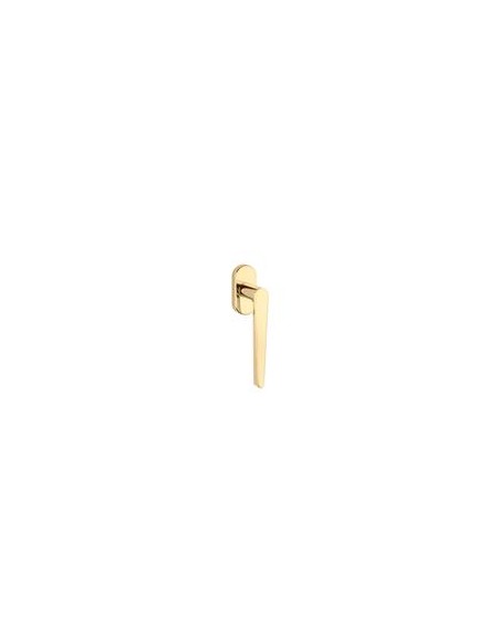 KLAMKA APRILE ARNICA ROZETA R SLIM 7MM GOLD PVD - ZŁOTY POLEROWANY PVD