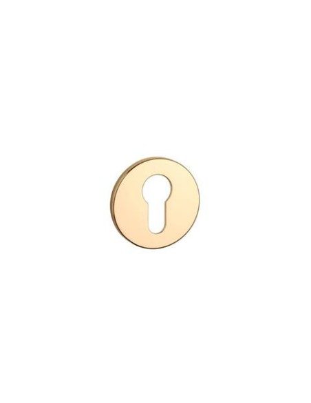 KLAMKA APRILE ASTERIA ROZETA R SUPER SLIM 5MM LG - ZŁOTY POLEROWANY